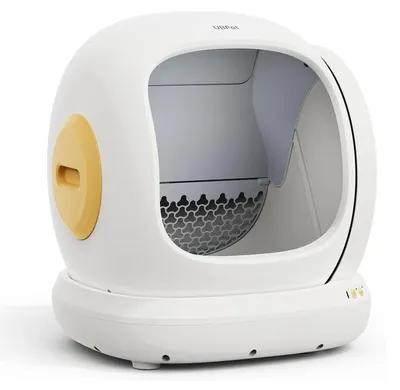 Produktbild von Intelligente selbstreinigende Katzentoilette - C20 XL - 75 l Volumen - App-Steuerung - Halbgeschlossen - Für eine oder mehrere Katzen - Kunststoff - Weiß