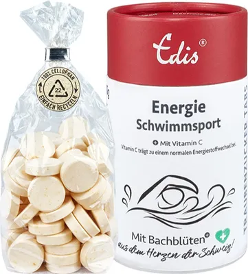Produktbild von Edis® Energie Schwimmsport Bachblüten Traubenzucker