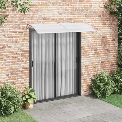 Produktbild von "2026 Promotion" Türvordach Grau und Transparent 200x75 cm PC - Markisen CC954