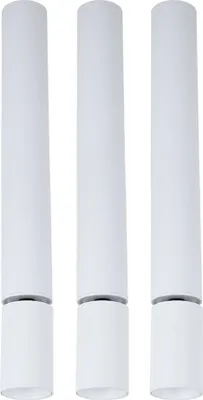 Produktbild von 3er Set LED Deckenleuchte, Aluminium, weiß, Spot beweglich, H 38 cm