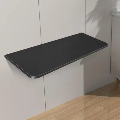 Produktbild von Klapptisch Wandmontage - Platzsparendes Design - 60 x 30 cm - Schwarz
