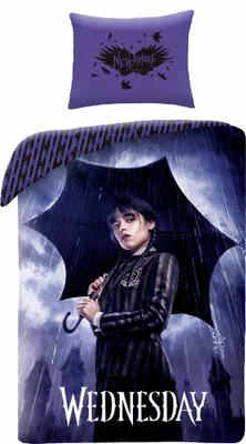 Produktbild von Baumwollbettwäsche 160x200 Wednesday Addams HIT Die Addams Family