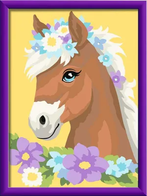 Produktbild von Pferd mit Blumen Ravensburger 23999