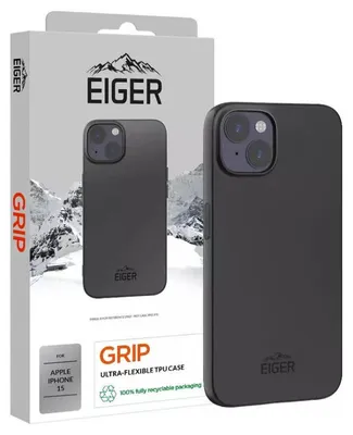 Zdjęcie produktu dla EIGER EGCA00465, Pokrowiec, Apple, iPhone 15, 15,5 cm (6.1"), Czarny
