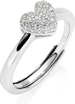 Immagine prodotto di Anelli Amen Argento Regolabili Collezione Amore - donna