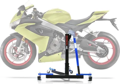 Image de CS Power Evo béquille centrale pour Aprilia RS 660 20-25 bleu