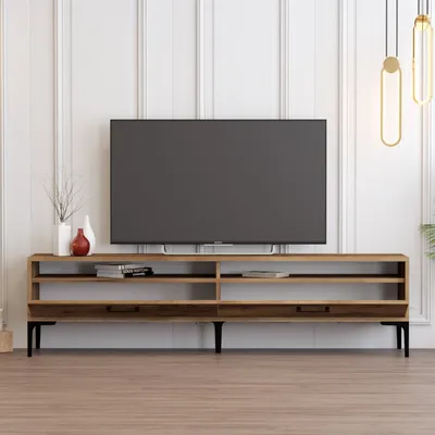 Obrázek produktu pro Skye Decor, Istanbul 2 - ořech, TV-Einheit, Nussbaum, 100 % MELAMINBESCHICHICHTETETETETE SPANPLATTEN, 180 x 47 x 35 cm