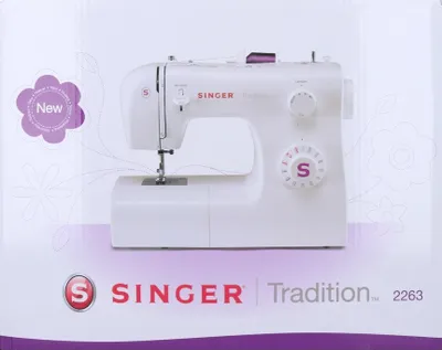 Obrázek produktu pro SINGER Tradition 2263, Bílá, Šití, 4 kroky, Otočné, 220 - 240 V, 380 mm