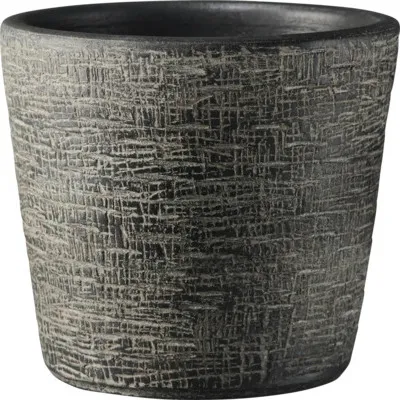 Immagine prodotto di Cachepot in Vetroceramica Soendgen Piran Ø 25 cm H 24 cm Struttura nera