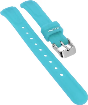 Produktbild von Calypso > Uhrenarmband in türkis aus Silikon Spezial Anstoß > K6070/2