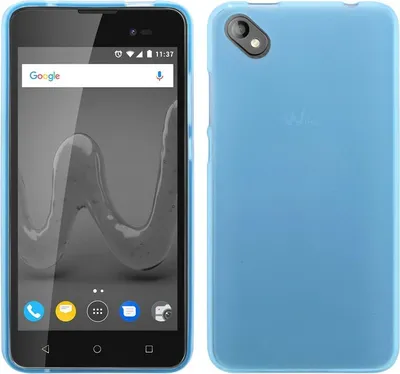 Produktbild von Wiko Sunny 2 Plus Handy Silikon Schutzhülle Cover Case Blau