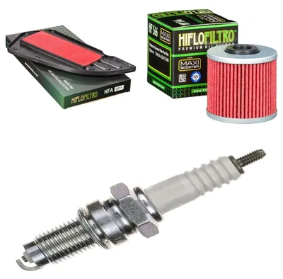 Obrázok produktu pre Servisná sada pre Kymco K-XCT 300 i ABS 2015–2017: vzduchový filter, olejový filter, zapaľovacia sviečka od pamoto –