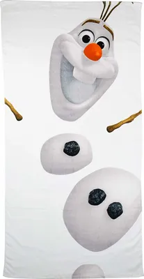 Produktbild von Frozen / Die Eiskönigin - Strandtuch Olaf Handtuch Badetuch