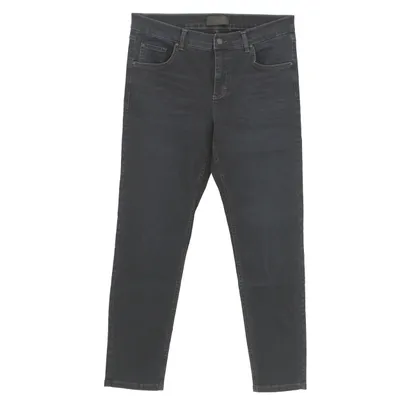 Produktbild von 30878A Angels, Skinny 7/8, 7/8 Damen Jeans Hose, Stretchdenim, blauschwarz, D 42 W 32 L 28