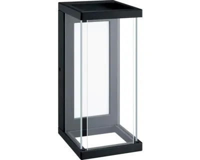 Obrázek produktu pro Philips Nástěnné svítidlo Ulyzo 12 W, Venkovní světlo na zeď, Černá, Kov, IP44, Terasa, Zahrada, I