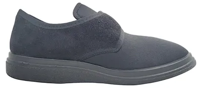 Imagen del producto de Zapatos de marca Fischer. Calzado ortopédico para mujer. Zapatillas para estar en casa. Color: negro. Estilo: casual