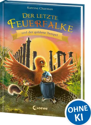 Produktbild von Der letzte Feuerfalke und der goldene Tempel (Band 9): Der Feuerfalke auf der Suche nach seiner Familie - Erstlesebuch für Kinder ab 7 Jahren