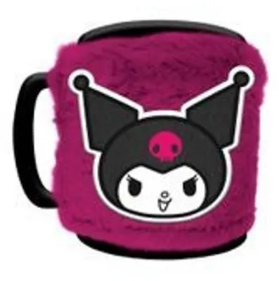 Produktbild von Pyramid Kubek Hello Kitty Kuromi 440ml z pokrywką misia - Premium MUG