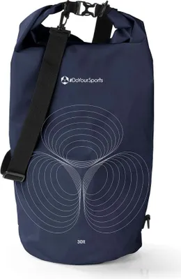Immagine prodotto di #DoYourSports Borsa impermeabile in PVC - Modello 01 - 30 litri - blu scuro