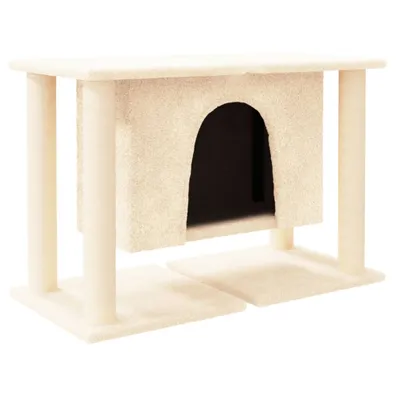 Image de Arbre à chat avec colonnes à griffer en sisal 50 cm Arbre à grimper Arbre de jeu pour chats