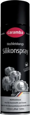 Produktbild von 1x CARAMBA Silikonspray 500ml Dose farblos geruchsarm -30/+200Grad C