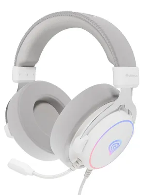 Produktbild von GENESIS Neon 764, Kabelgebunden, Gaming, 20 - 20000 Hz, 425 g, Kopfhörer, Weiß