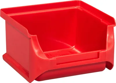 Immagine prodotto di scatola di immagazzinaggio aperta ProfiPlus Box 1, in PP, rosso