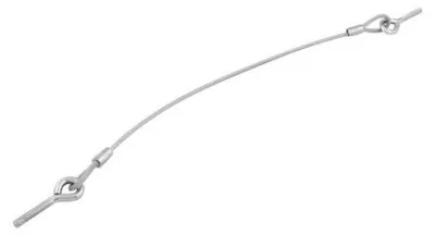 Produktbild von Ventilkabel AC HTER Serie 450 mm mit Schwanzkabel und 2 x Schrauben Auge M8