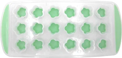 Produktbild von Eiswürfelform Eiswürfelbehälter Eiswürfelbereiter Eiswürfelbox Eiswürfel Silikon, Farbe:grün