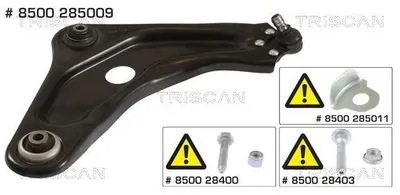 Image de Triscan Jeu De Bras De Suspension De Roue