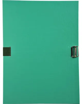 Produktbild von Exacompta 10x Verstärkter Deckel PP Klappe am Rand, Grün, 30103H
