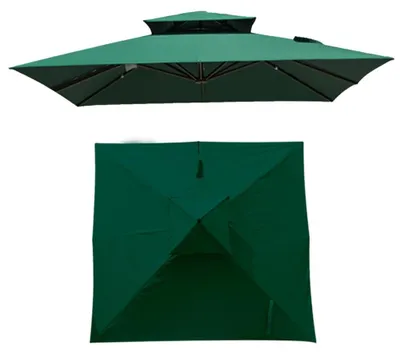 Productafbeelding van Vervangende afdekking voor vierkante parasol 300 x 300 cm