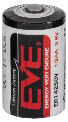 Produktbild von EVE ER14250 LS14250 1/2 AA Lithium-Thionylchlorid 3,6 V