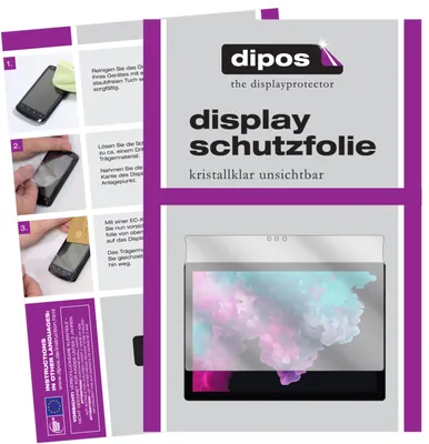 Produktbild von 2x Schutzfolie für Microsoft Surface Pro 6 klar Displayschutzfolie Folie Display