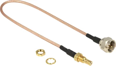 Image de DELOCK HF Kabel SMB -> F Bu/St 0.25m