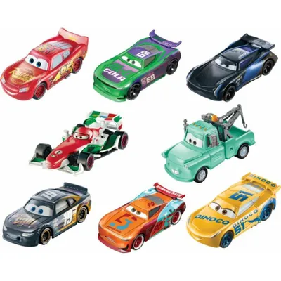 Produktbild von Disney Pixar Cars DisneyPixar Cars Farbwechsel Fahrzeuge Sortiment, Fahrzeuge mit sich ändernder Lackierung, Auto, 3 Jahr(e), Kunststoff, Gemischte Farben