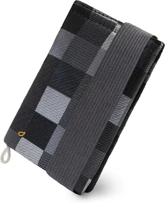 Produktbild von Slim Wallet mit RFID Schutz für Herren & Damen, schlanke Geldbörse mit 12 Kartenfächern, Bargeldfach, Schlüsselhalter, Portemonnaie, Kreditkartenetui