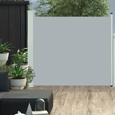 Image de The Living Store Store latéral extensible 100x300 cm Gris