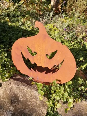 Produktbild von Edelrost Halloween Kürbis Dracul
