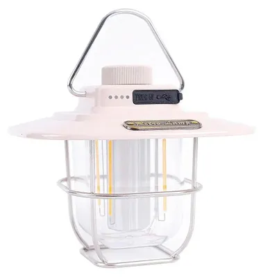 Image de Lampe de camping - Lanterne d'extérieur - port de charge USB - effet pièce de monnaie