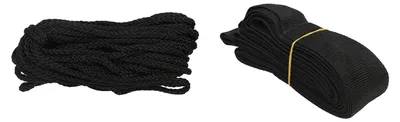 Image de Support pour kayak, fixation au plafond, capacité de charge maximale de 57 kg, couleur noire
