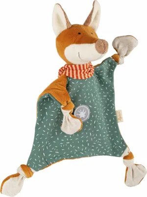 Produktbild von sigikid Forest Fox Schnuffeltuch Fuchs Tiny Tissues, Schmusetuch, Kuscheltuch, Babytuch, Baumwolle, Türkis, 39944