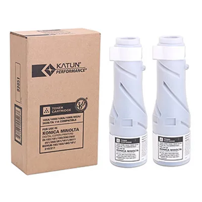 Image de Katun Performance toner compatible Konica Minolta TN114, MT105, 8937-784, 8936-604, noir, 22000s, 2x413g