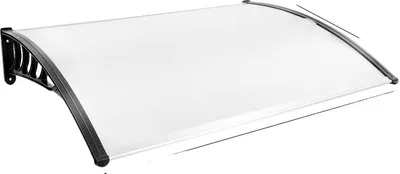Obrázek produktu pro Stříška nad dveřmi, odolná proti povětrnostním vlivům, elegantní design, čirá