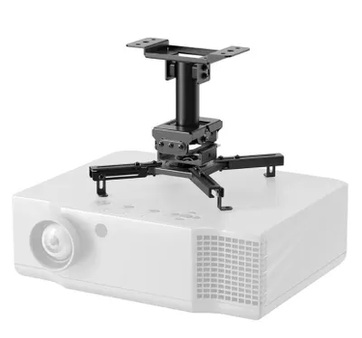 Immagine prodotto di Neomounts CL25-530BL1 Supporto a soffitto Beamer - h 25,5 cm - facile da installare - full motion