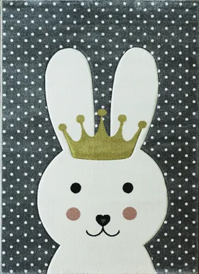 Immagine prodotto di Tappeto per bambini 120x180 DORRIS 7 - grigio