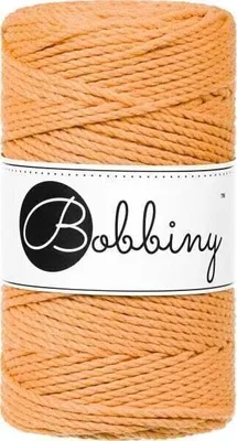 Obrázok produktu pre Bobbiny 3PLY Macramé Rope 3 mm 100 m Orange Špagát