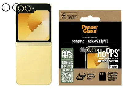 Zdjęcie produktu dla PanzerGlass Hoops hartowane szkło ochronne do Samsung Galaxy Z Flip7 FE