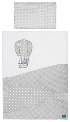 Image de parure de lit 3 pièces Belisima Balloon 100/135 blanc