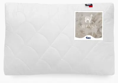 Produktbild von AMZ Gestepptes Kissen Alpaka Wool 40x40 cm Baumwollbatist